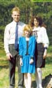 Алексей,Надежда и Александра. Июнь 1996 года